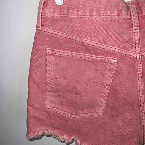 Levi's Pink 501 Original Denim Shorts size 30 - Picture 10 of 12